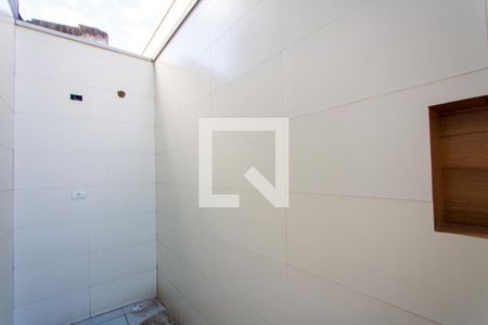 Área externa da sala de apartamento à venda com 2 quartos, 60m² em Vila Alzira, Santo André