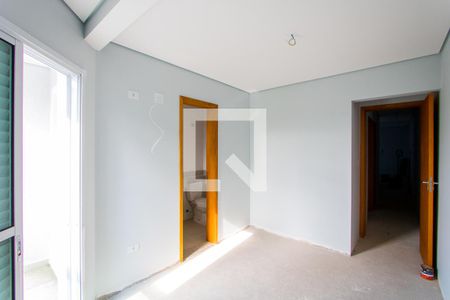 Quarto 1 - Suíte de apartamento à venda com 2 quartos, 60m² em Vila Alzira, Santo André