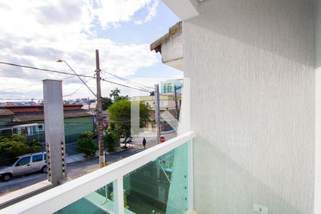 Varanda do quarto 1 de apartamento à venda com 2 quartos, 60m² em Vila Alzira, Santo André