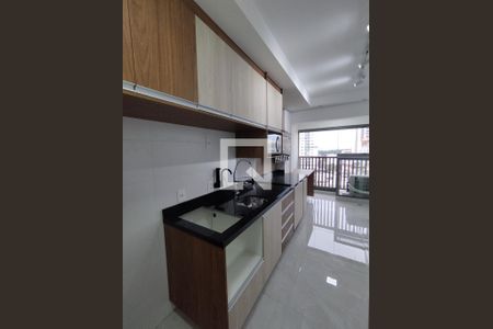 Sala/Cozinha de apartamento para alugar com 1 quarto, 32m² em Vila Gumercindo, São Paulo