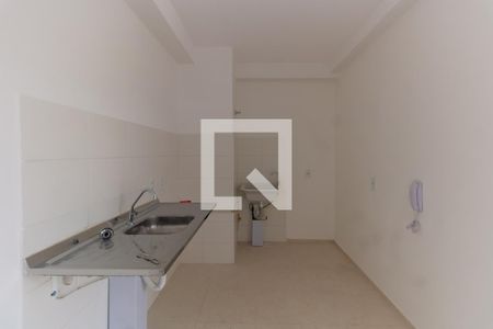 Cozinha de apartamento à venda com 2 quartos, 35m² em Conjunto Habitacional Teotonio Vilela, São Paulo