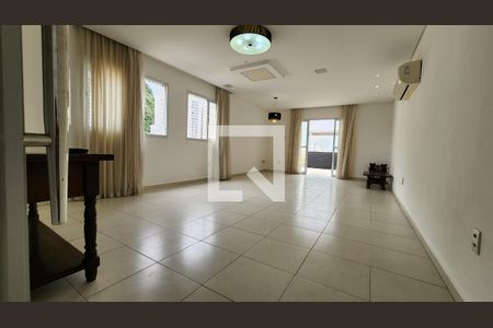 Sala de apartamento para alugar com 3 quartos, 190m² em Campo Grande, Santos