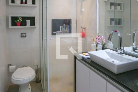 Banheiro de apartamento para alugar com 1 quarto, 27m² em Sumarezinho, São Paulo