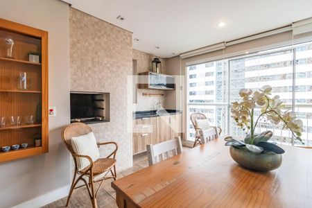 Varanda Gourmet de apartamento à venda com 3 quartos, 107m² em Empresarial 18 do Forte, Barueri