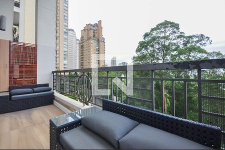 Varanda de apartamento para alugar com 1 quarto, 104m² em Vila Andrade, São Paulo