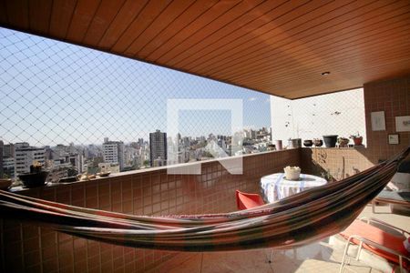 varanda de apartamento para alugar com 4 quartos, 138m² em Anchieta, Belo Horizonte