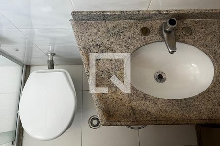 Banheiro do Quarto 1 de apartamento para alugar com 3 quartos, 120m² em Marapé, Santos