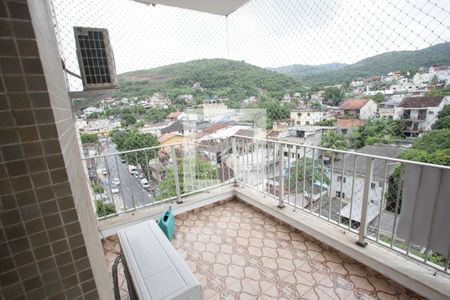 Varanda da Sala de apartamento à venda com 2 quartos, 90m² em Pechincha, Rio de Janeiro