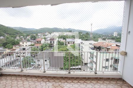 Varanda da Sala de apartamento à venda com 2 quartos, 90m² em Pechincha, Rio de Janeiro