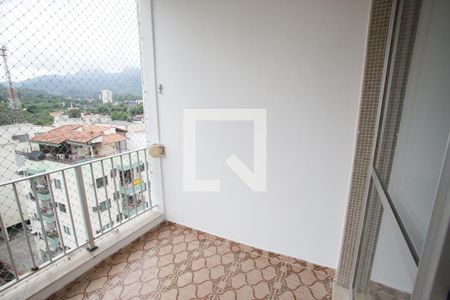 Varanda da Sala de apartamento à venda com 2 quartos, 90m² em Pechincha, Rio de Janeiro