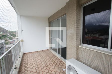 Varanda da Sala de apartamento à venda com 2 quartos, 90m² em Pechincha, Rio de Janeiro