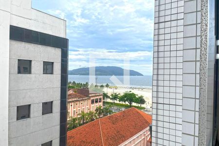 Vista do Quarto de apartamento para alugar com 1 quarto, 70m² em Gonzaga , Santos