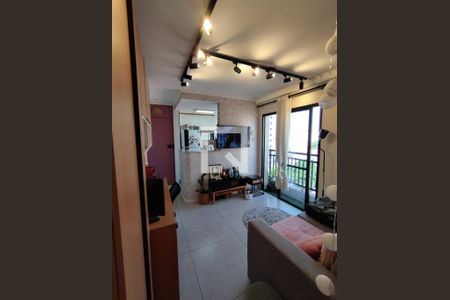 Sala de apartamento à venda com 1 quarto, 30m² em Vila Moinho Velho, São Paulo