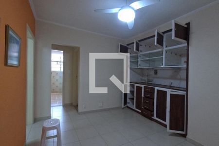 Sala de apartamento para alugar com 2 quartos, 94m² em José Menino, Santos