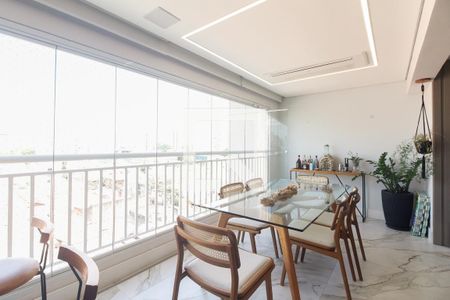 Varanda Gourmet  de apartamento à venda com 3 quartos, 131m² em Tatuapé, São Paulo