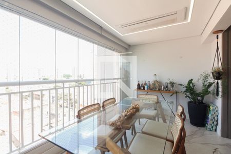 Varanda Gourmet  de apartamento à venda com 3 quartos, 131m² em Tatuapé, São Paulo