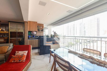 Varanda Gourmet  de apartamento à venda com 3 quartos, 131m² em Tatuapé, São Paulo