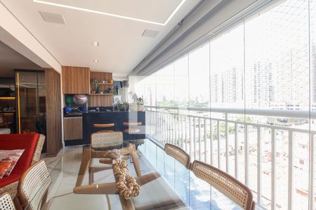 Varanda Gourmet  de apartamento à venda com 3 quartos, 131m² em Tatuapé, São Paulo