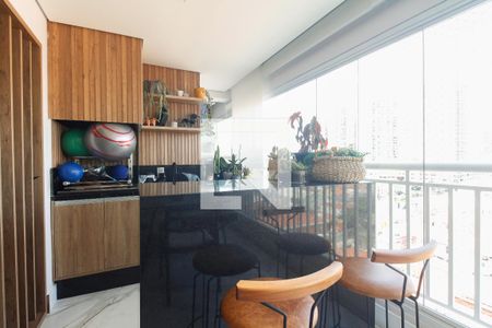 Varanda Gourmet  de apartamento à venda com 3 quartos, 131m² em Tatuapé, São Paulo