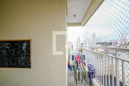 Varanda de apartamento à venda com 3 quartos, 74m² em Vila das Merces, São Paulo