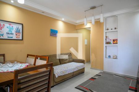 Sala de apartamento à venda com 3 quartos, 74m² em Vila das Merces, São Paulo