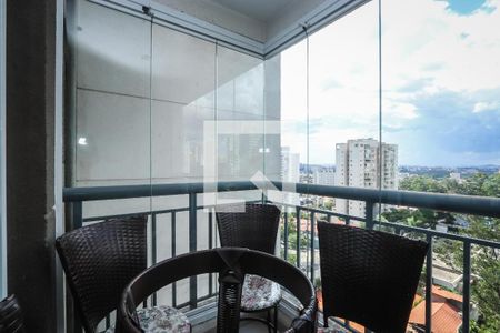 Varanda da Sala de apartamento para alugar com 2 quartos, 51m² em Parque Reboucas, São Paulo