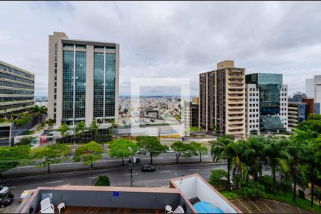 Vista da Varanda da Suíte de apartamento à venda com 1 quarto, 51m² em Luxemburgo, Belo Horizonte