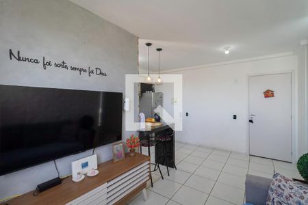 Sala  de apartamento para alugar com 2 quartos, 46m² em Mantiqueira, Belo Horizonte