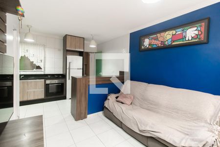 Sala de casa de condomínio à venda com 2 quartos, 56m² em Vila Buenos Aires, São Paulo