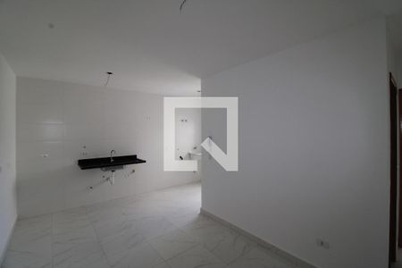 Sala / Cozinha / Área de Serviço de apartamento para alugar com 1 quarto, 42m² em Vila Dom Pedro Ii, São Paulo