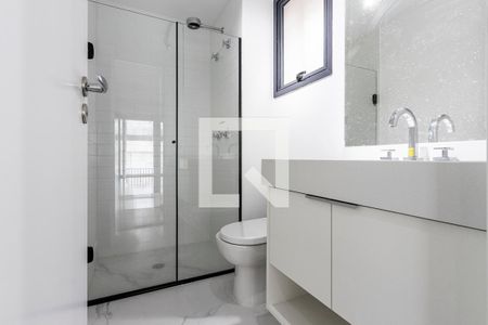 Studio para alugar com 30m², 1 quarto e sem vaga Studio para alugar com 30m², 1 quarto e sem vagaBanheiro