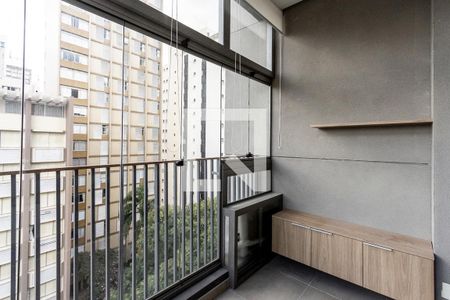 Studio para alugar com 30m², 1 quarto e sem vaga Studio para alugar com 30m², 1 quarto e sem vagavaranda