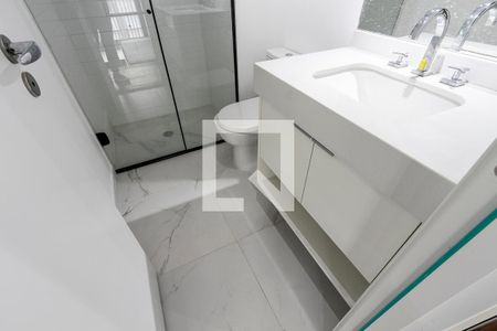 Studio para alugar com 30m², 1 quarto e sem vaga Studio para alugar com 30m², 1 quarto e sem vagaBanheiro