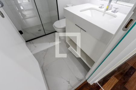 Studio para alugar com 30m², 1 quarto e sem vaga Studio para alugar com 30m², 1 quarto e sem vagaBanheiro
