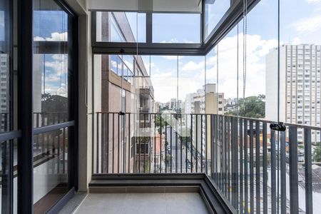 Studio para alugar com 30m², 1 quarto e sem vaga Studio para alugar com 30m², 1 quarto e sem vagavaranda