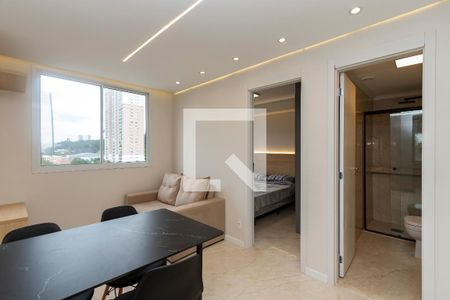 Sala de apartamento para alugar com 2 quartos, 34m² em Jardim Caravelas, São Paulo