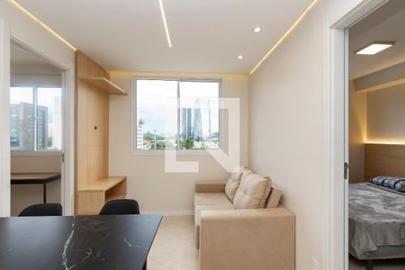 Sala de apartamento para alugar com 2 quartos, 34m² em Jardim Caravelas, São Paulo