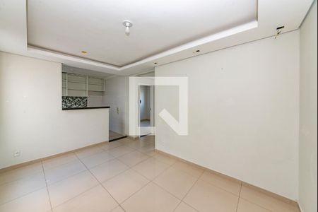 Sala de apartamento para alugar com 2 quartos, 44m² em Cabral, Contagem