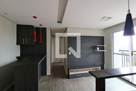 Sala de apartamento à venda com 2 quartos, 50m² em Vila Metalúrgica, Santo André