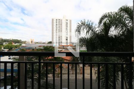 Varanda da Sala de apartamento à venda com 2 quartos, 50m² em Vila Metalúrgica, Santo André