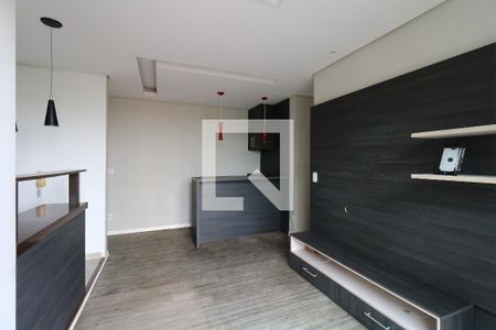 Sala de apartamento à venda com 2 quartos, 50m² em Vila Metalúrgica, Santo André