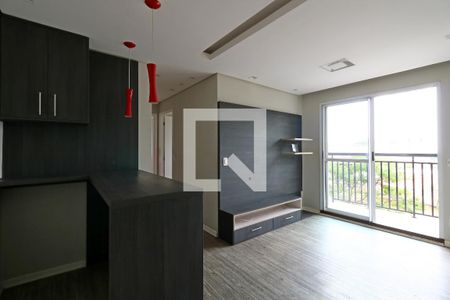 Sala de apartamento à venda com 2 quartos, 50m² em Vila Metalúrgica, Santo André