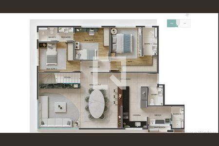 Apartamento à venda com 4 quartos, 201m² em Santo Antônio, Belo Horizonte