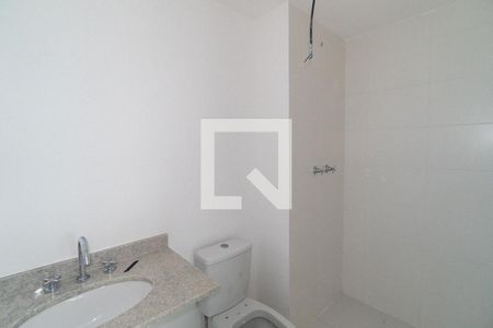 Banheiro da Suíte de apartamento à venda com 1 quarto, 53m² em Jardim Prudência, São Paulo