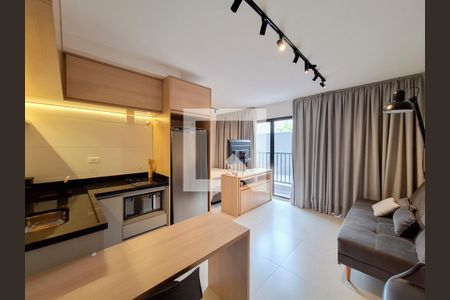 Sala/Cozinha de kitnet/studio para alugar com 1 quarto, 30m² em Jardim São Paulo, São Paulo