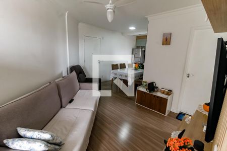 Sala de apartamento à venda com 2 quartos, 52m² em Jardim Monte Alegre, Taboão da Serra