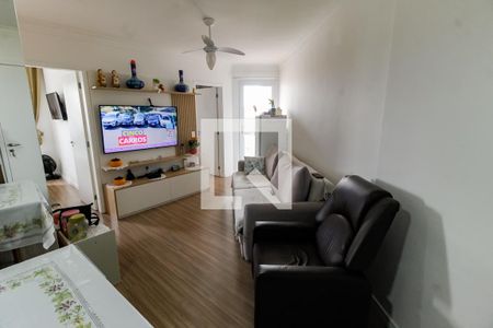 Sala de apartamento à venda com 2 quartos, 52m² em Jardim Monte Alegre, Taboão da Serra