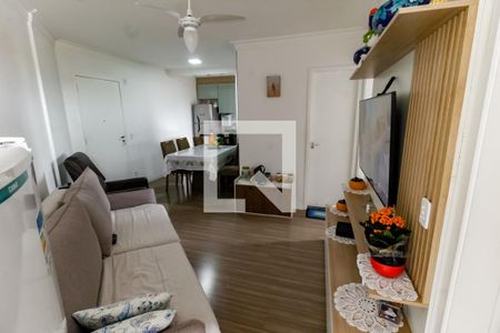 Sala de apartamento à venda com 2 quartos, 52m² em Jardim Monte Alegre, Taboão da Serra