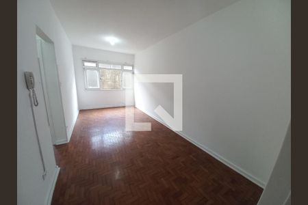 Sala de apartamento para alugar com 1 quarto, 54m² em Gonzaguinha, São Vicente