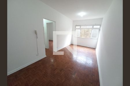 Sala de apartamento para alugar com 1 quarto, 54m² em Gonzaguinha, São Vicente